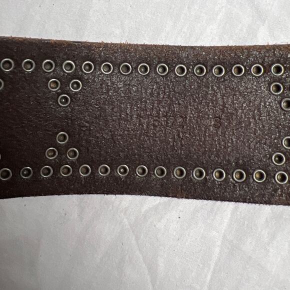 Banana Republic Studded Small 116872 Leather Belt Women's 35.3" - Picture 8 of 8